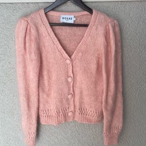 Rosaé Paris Mohair silk Cardigan